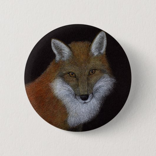 Red Fox Ronde Button 5,7 Cm (Voorkant)
