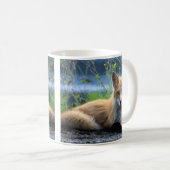 Red Fox rustende Mok (Voorkant rechts)
