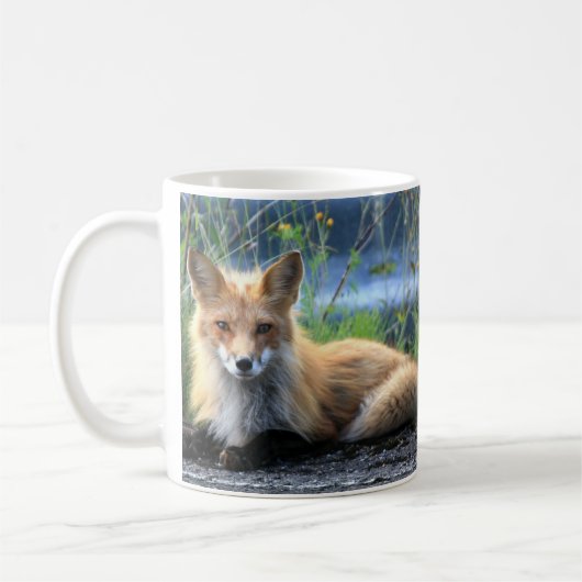 Red Fox rustende Mok (Links)