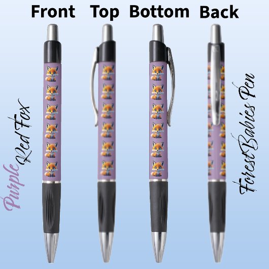 Red Fox Schattige Unique Whimsical Forest Animal P Pen