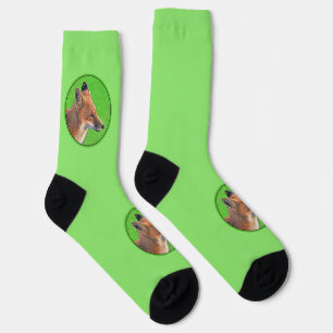 Red Fox schilderen - Oorspronkelijke Wildlife Art Sokken