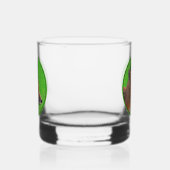 Red Fox schilderen - Oorspronkelijke Wildlife Art Whisky Glas (Links)
