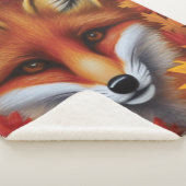 Red Fox Sherpa Blanket Deken (3/4)