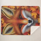 Red Fox Sherpa Blanket Deken (Voorkant (horizontaal))
