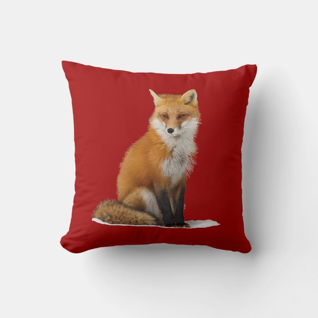 'Red Fox'-Sierkussen Kussen (Voorkant)