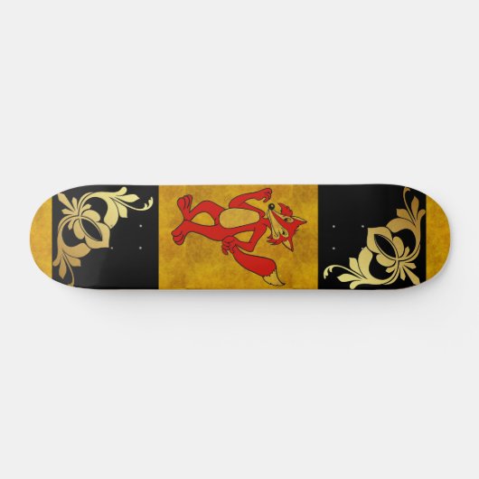 Red Fox Skateboard (Horizontaal)