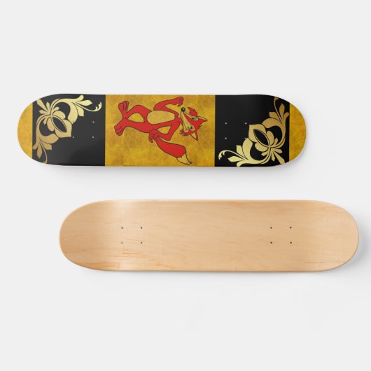 Red Fox Skateboard (Horizontaal)