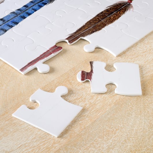 Red Fox Slaapend op Dreamweaver Legpuzzel (Zijkant)