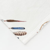 Red Fox Slaapend op Drocatcher Fleece Deken (Hoek)