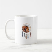 Red Fox Slaapend op Drocatcher Koffiemok (Links)