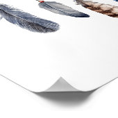 Red Fox Slaapend op Drocatcher Poster (Hoek)