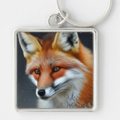 Red Fox Sleutelhanger (Voorkant)