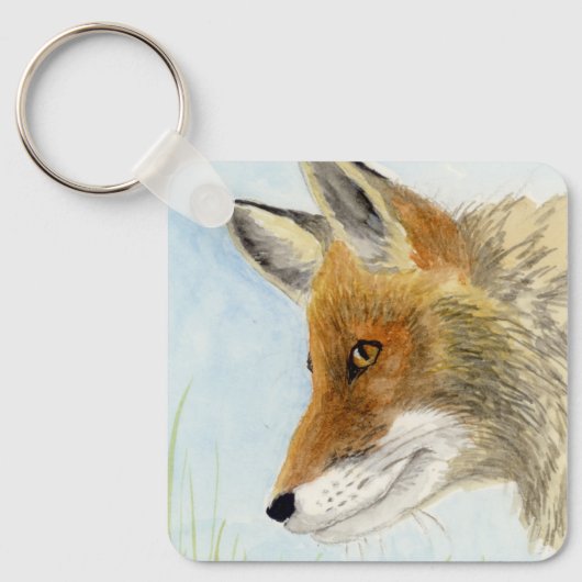 Red Fox Sleutelhanger (Voorkant)