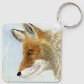 Red Fox Sleutelhanger (Achterkant)