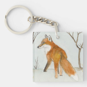Red Fox Sleutelhanger