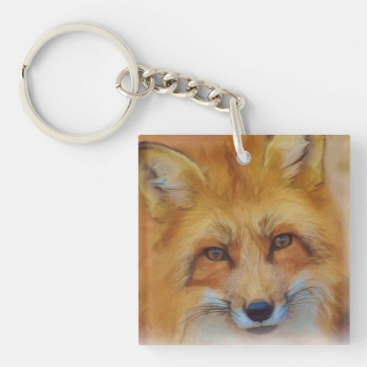 Red Fox Sleutelhanger (Voorkant)