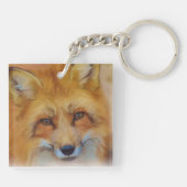 Red Fox Sleutelhanger (Achterkant)