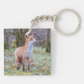 Red Fox Sleutelhanger (Achterkant)