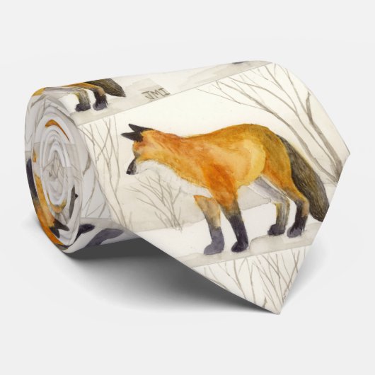 Red Fox Stropdas (Opgerold)