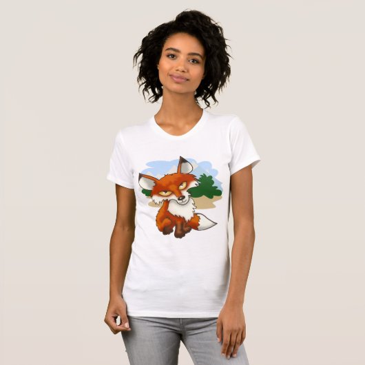 Red Fox T-shirt (Voorkant volledig)