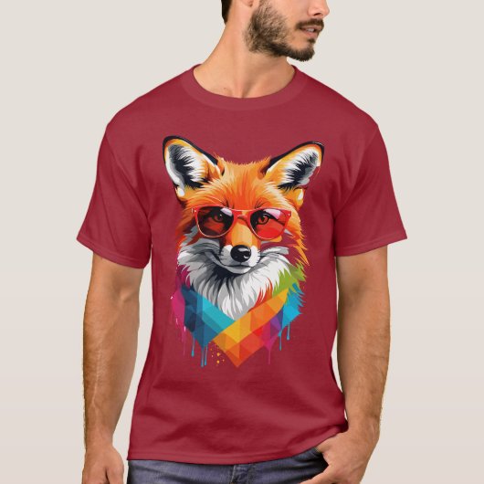 Red Fox T-shirt (Voorkant)