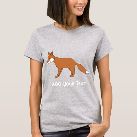 Red Fox. T-shirt (Voorkant)