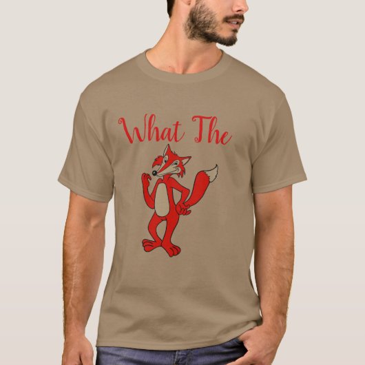 Red Fox T-shirt (Voorkant)