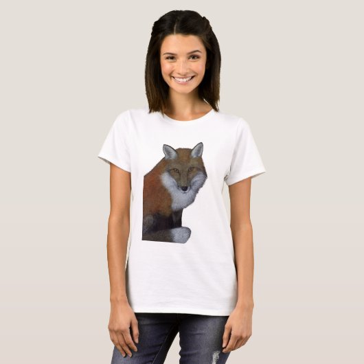 Red Fox T-shirt (Voorkant volledig)