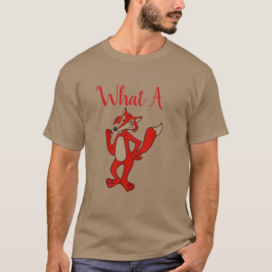 Red Fox T-shirt (Voorkant)