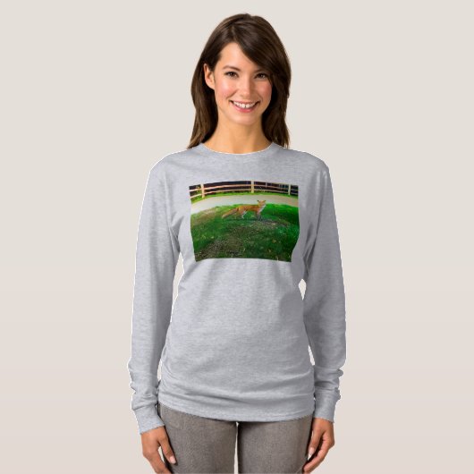 Red Fox T-shirt met lange mouwen (Voorkant volledig)