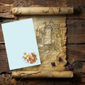 Red Fox Tails Kitsune Kasai Post-it® Notes