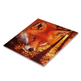Red Fox Tegeltje