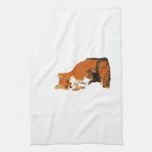 Red Fox Theedoek (Verticaal)