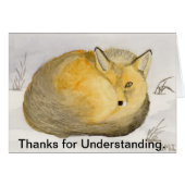 Red Fox Time Alone (Voorkant Horizontaal)
