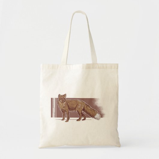 Red Fox Tote Bag (Voorkant)