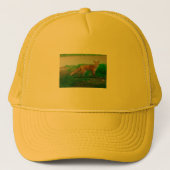 Red Fox Trucker Hat Pet (Voorkant)
