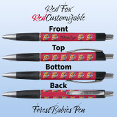 Red Fox, Unieke Kinder School Stationery Levendig  Pen