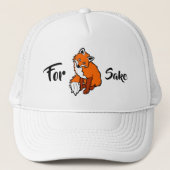 Red Fox, voor grappige aanpasbaarheid Trucker Pet (Voorkant)