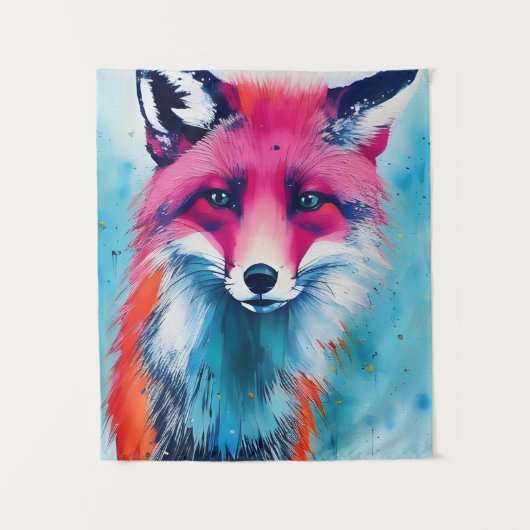 Red Fox Wandkleed (Voorkant)