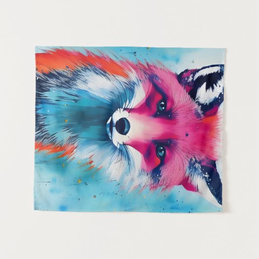 Red Fox Wandkleed (Voorkant (horizontaal))