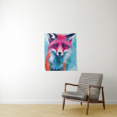 Red Fox Wandkleed (In situ)