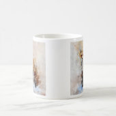 Red Fox Waterverf Portret 02 Koffiemok (Center)