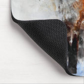 Red Fox Waterverf Portret 02 Muismat (Hoek)