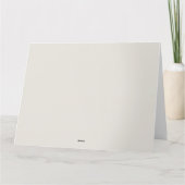 Red Fox Waterverf Portret 04 Bedankkaart (Achterkant)