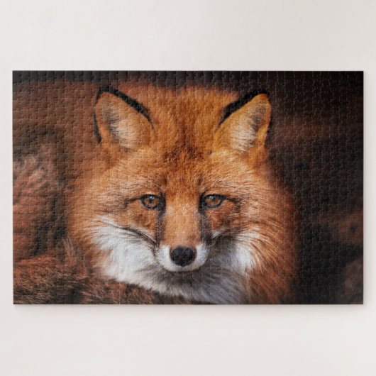 Red Fox Wild Woodland Animal Legpuzzel (Horizontaal)