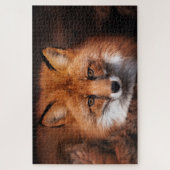 Red Fox Wild Woodland Animal Legpuzzel (Verticaal)