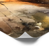 Red Fox Woodland Animal Art Print Poster (Hoek)