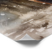 Red Fox Woodland Animal Art Print Poster (Hoek)