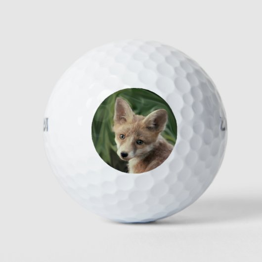 Red Foxy Foto Golfballen (Voorkant)