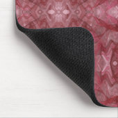 Red Fractal Mousepad Muismat (Hoek)